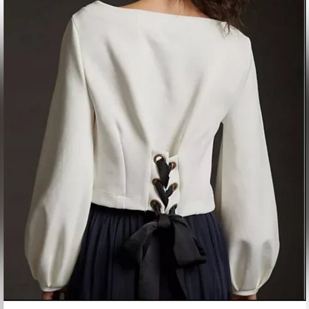 Anthropologie Maeve Corset Top szM NWT